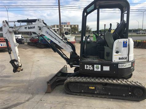 united rental used mini excavator|excavator with thumb rental.